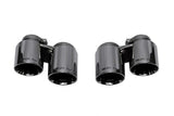 Soul Performance Black Chrome Soul Performance Bolt On Exhaust Tips - Porsche 997.2 Carrera POR.9972.BC