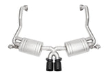 Soul Performance Straight Cut Single Wall / Satin Black Soul Performance Valved Exhaust System - Porsche 987.2 Cayman / Boxster POR.9872.VES.SWTB