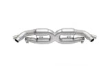 Soul Performance Reuse OEM Tips (No Tips Included) Soul Performance X-Pipe Exhaust - Porsche 911 Turbo 2013+ POR.991T.XP.OE