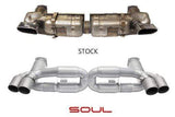 Soul Performance Sport X-Pipe Exhaust System | Porsche 997.1 Turbo