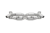Soul Performance Reuse OEM Tips (No Tips Included) Soul Performance Sport X-Pipe Exhaust System - Porsche 997.2 Turbo POR.9972T.XES.OE