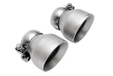 Soul Performance Dual Wall Slash Cut / Signature Satin Soul Performance Bolt On Exhaust Tips - Porsche 718 GT4 / Spyder / GTS / 4.0L POR.718GT4.DWSL