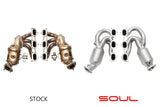 Soul Performance Soul Performance Street Headers - Porsche 718 GT4 / Spyder / GTS / 4.0L POR.718GT4.STH