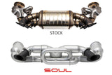 Soul Performance Soul Performance Street Exhaust System - Porsche 992 Carrera POR.992.SESX