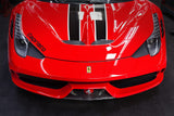 Capristo Ferrari 458 Speciale - Carbon Front Spoiler (Matte) 03FE00410012LM