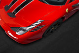 Capristo Ferrari 458 Speciale - Carbon Air Outlet Ribs (Matte) 03FE00410015LM