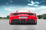 Capristo Ferrari 458 Speciale - Carbon Rear Diffuser (Matte) 03FE00410020LM
