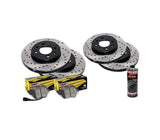 Stoptech Cross Drilled Rotor Kit with Pads - VW Mk7/7.5 Golf R & GTi with Performance Package