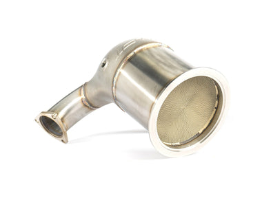 CTS Turbo Test Pipe w/ High-Flow cat | B9 Audi | S4 | S5 | 3.0T | V6T | CTS-EXH-TP-0009-CAT