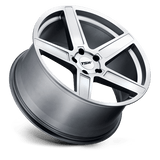 TSW TSW Cast Ascent 19" 5x120 Matte Titanium Silver