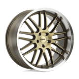 TSW 20X10.0 et40 / 5X114.3 / cb76.1 TSW Cast Avalon 20" 5x114.3 Bronze W/  Brushed Bronze Face & Machined Lip 2010AVA405114Z76