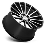 TSW TSW Cast Chicane 19" 5x112 Gloss Black W/ Mirror Cut Face