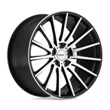 TSW TSW Cast Chicane 19" 5x112 Gloss Black W/ Mirror Cut Face