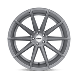 TSW TSW Cast Clypse 20" 5x112 Titanium W/ Matte Brushed Face