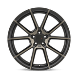TSW TSW Cast Chrono 20" 5x112 Matte Black W/ Machine Face & Dark Tint