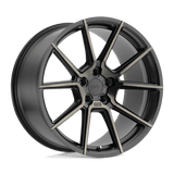 TSW TSW Cast Chrono 19" 5x114.3 Matte Black W/ Machine Face & Dark Tint