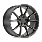 TSW 20X10.0 et25 / 5X114.3 / cb76.1 TSW Cast Chrono 20" 5x114.3 Matte Black W/ Machine Face & Dark Tint 2010CRN255114M76