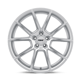 TSW TSW Cast Chrono 21" 5x112 Silver W/ Mirror Cut Face