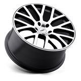 TSW 22X10.5 et25 / 5X114.3 / cb76.1 TSW Cast Donington 22" 5x114.3 Gunmetal Mirror Cut Face 2205DON255114B76