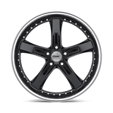 TSW 19X8.0 et35 / 5X100 / cb72.1 TSW Cast Jarama 19" 5x100 Gloss Black W/ Mirror Cut Lip 1980JAR355100B72