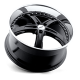 TSW 19X8.0 et35 / 5X100 / cb72.1 TSW Cast Jarama 19" 5x100 Gloss Black W/ Mirror Cut Lip 1980JAR355100B72