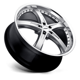 TSW TSW Cast Jarama 19" 5x120 Hyper Silver W/ Mirror Cut Lip