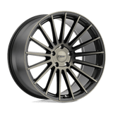 TSW 17X8.0 et40 / 5X108 / cb72.1 TSW Cast Luco 17" 5x108 Matte Black W/ Machine Face & Dark Tint 1780LCU405108M72