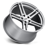 TSW 18X10.5 et27 / 5X114.3 / cb76.1 TSW Cast Mechanica 18" 5x114.3 Silver W/ Mirror Cut Face 1805MEC275114S76