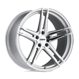 TSW 19x9.5 et39 / 5x120 / cb76.1 TSW Mechanica 19" 5x120 Silver w/ Mirror Cut Face 1995MEC395120S76