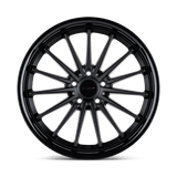 TSW TSW Cast Marina 19" 5x120 Matte Black W/ Gloss Black Lip