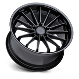 TSW TSW Cast Marina 19" 5x120 Matte Black W/ Gloss Black Lip