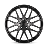 TSW TSW Cast Nord 20" 5x114.3 Semi Gloss Black Milled-Machined Dark Tint Face