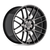 TSW 19X9.5 et40 / 5X114.3 / cb76.1 TSW Cast Nord 19" 5x114.3 Semi Gloss Black Milled-Machined Dark Tint Face 1995NRD405114F76