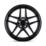 TSW TSW Cast Premio 19" 5x120 Matte Black W/ Gloss Black Lip