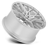 TSW TSW Cast Sebring 20" 5x120 Silver W/  Mirror Cut Face