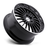 TSW 17x8 et45 / 5x112 / cb72.1 TSW Silverstone 17" 5x112 Gloss Black w/ Mirror Cut Lip 1780SIL455112B72