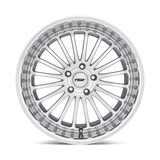 TSW 17X8.0 et40 / 5X114.3 / cb76.1 TSW Cast Silverstone 17" 5x114.3 Silver W/ Mirror Cut Face & Lip 1780SIL405114S76