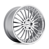 TSW 18X8.0 et40 / 5X114.3 / cb76.1 TSW Cast Silverstone 18" 5x114.3 Silver W/ Mirror Cut Face & Lip 1880SIL405114S76