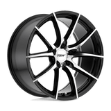 TSW TSW Cast Sprint 19" 5x120 Gloss Black W/ Mirror Cut Face