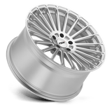 TSW 19X9.0 et20 / 5X114.3 / cb76.1 TSW Cast Turbina 19" 5x114.3 Titanium Silver W/ Mirror Cut Face 1990TUR205114S76