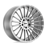TSW 22X11.0 et25 / 5X120 / cb76.1 TSW Cast Turbina 22" 5x120 Titanium Silver W/ Mirror Cut Face 2211TUR255120S76