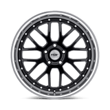 TSW 19X9.5 et20 / 5X120 / cb76.1 TSW Cast Valencia 19" 5x120 Gloss Black W/ Mirror Cut Lip 1995VAL205120B76