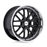 TSW 19X9.5 et20 / 5X120 / cb76.1 TSW Cast Valencia 19" 5x120 Gloss Black W/ Mirror Cut Lip 1995VAL205120B76