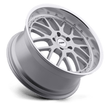 TSW TSW Cast Valencia 19" 5x120 Silver W/ Mirror Cut Lip
