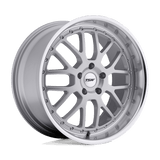 TSW 20X10.0 et40 / 5X120 / cb76.1 TSW Cast Valencia 20" 5x120 Silver W/ Mirror Cut Lip 2010VAL405120S76
