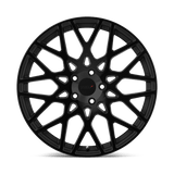 TSW TSW Cast Vale 20" 5x120 Double Black - Matte Black W/ Gloss Black Face