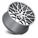 TSW 18X9.5 et20 / 5X120 / cb76.1 TSW Cast Vale 18" 5x120 Silver W/ Mirror Cut Face 1895VLE205120S76
