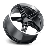 TSW 20X10.0 et40 / 5X120 / cb76.1 TSW Cast Variante 20" 5x120 Gloss Black W/ Machined Lip 2010VRT405120B76