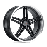 TSW 20X10.0 et40 / 5X120 / cb76.1 TSW Cast Variante 20" 5x120 Gloss Black W/ Machined Lip 2010VRT405120B76