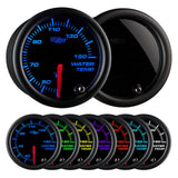 GlowShift Gauges Tinted 7 Color Celsius Water Temperature Gauge | GS-T706-C